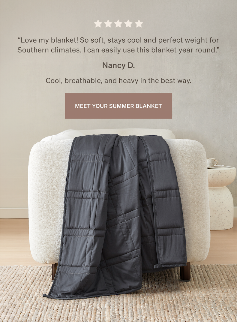 MEET YOUR SUMMER BLANKET
