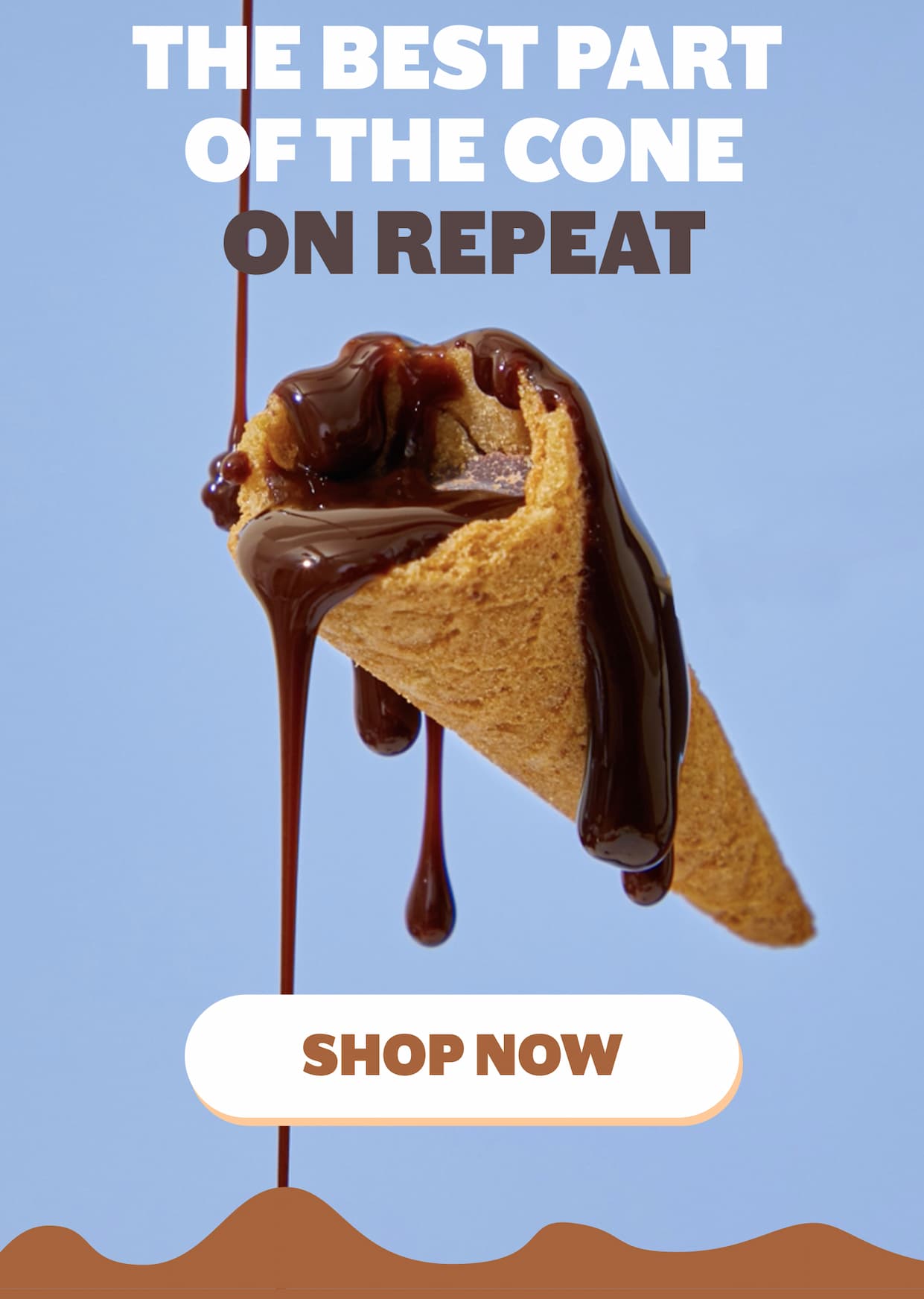 The best part of the cone on repeat
