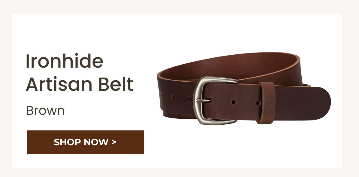 Ironhide Artisan Belt
