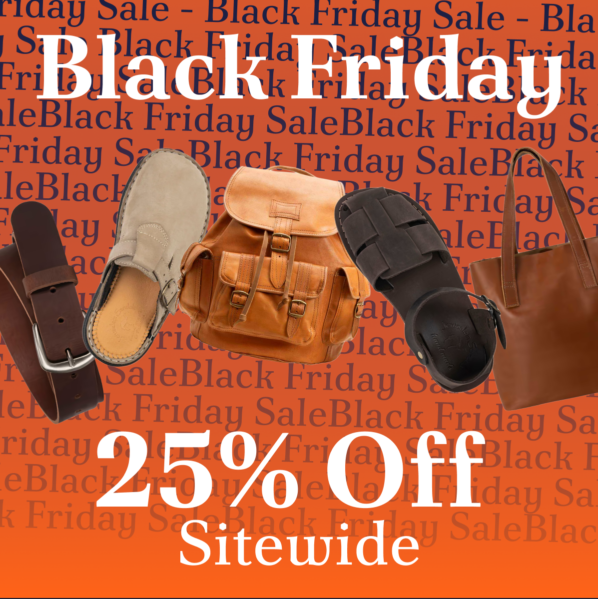 BLACK FRIDAY SALE 25% OFF SITEWIDE