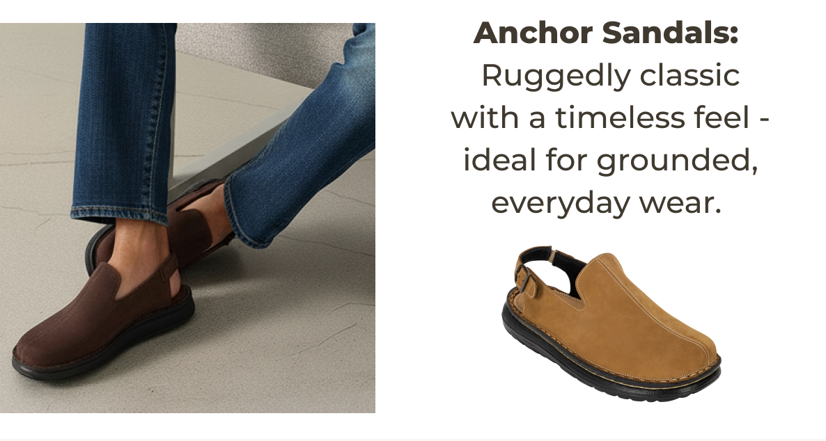 Anchor Sandals: