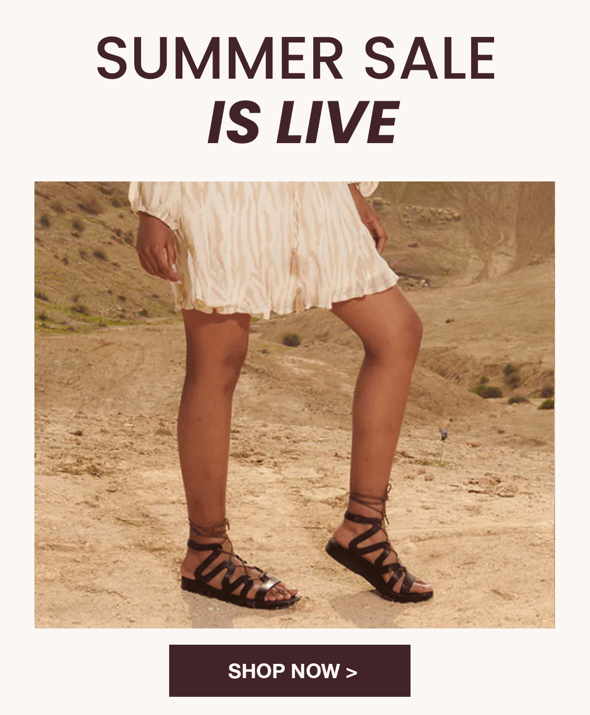 SUMMER SALE IS LIVE
