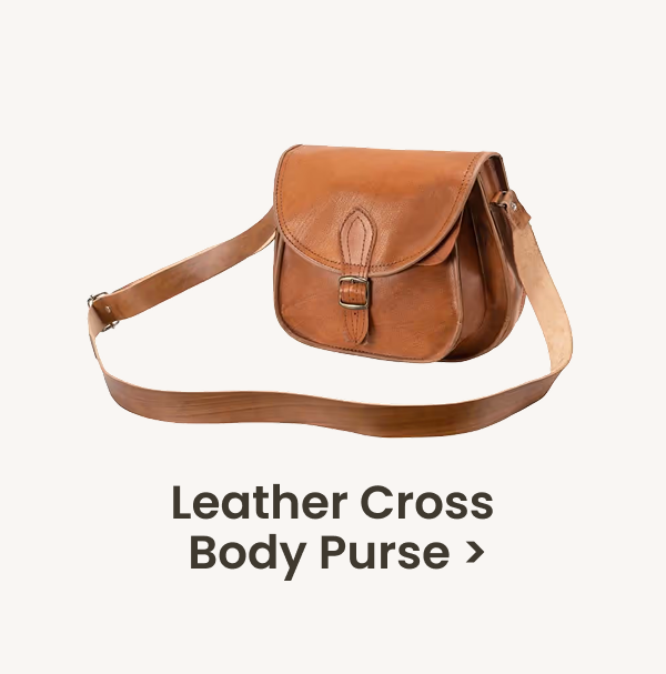 Leather Cross Body Purse