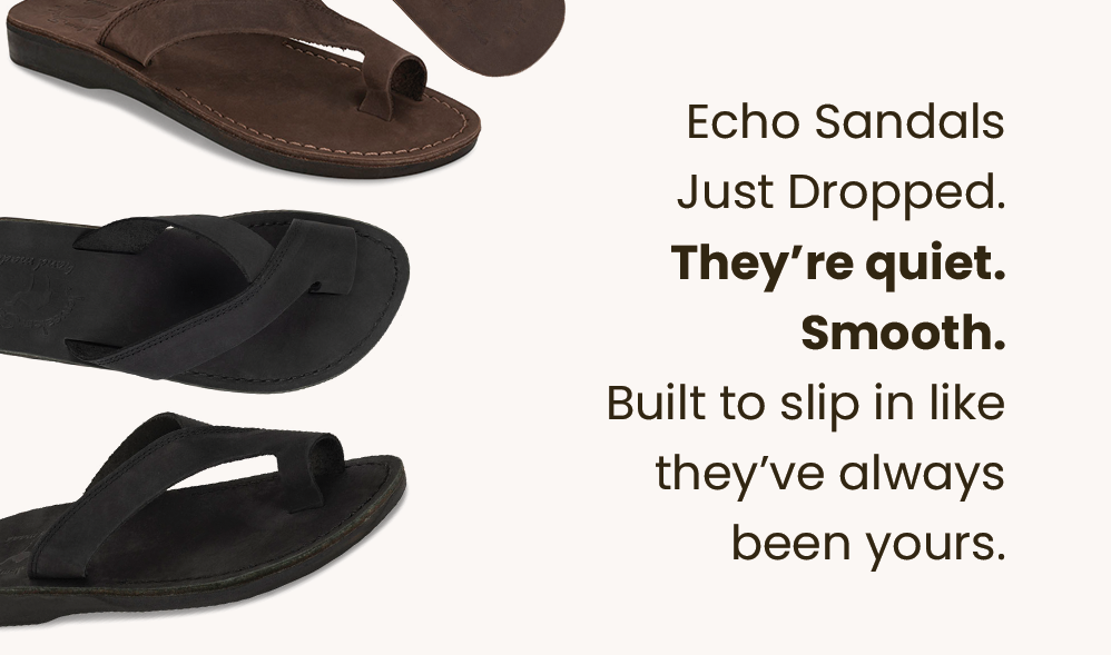 Echo Sandals Just Dropped.