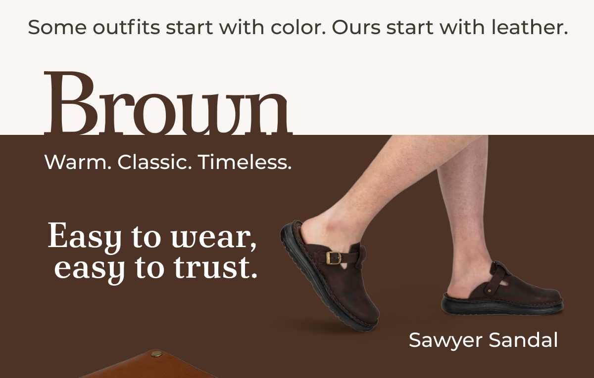 BROWN - SAWYER SANDAL