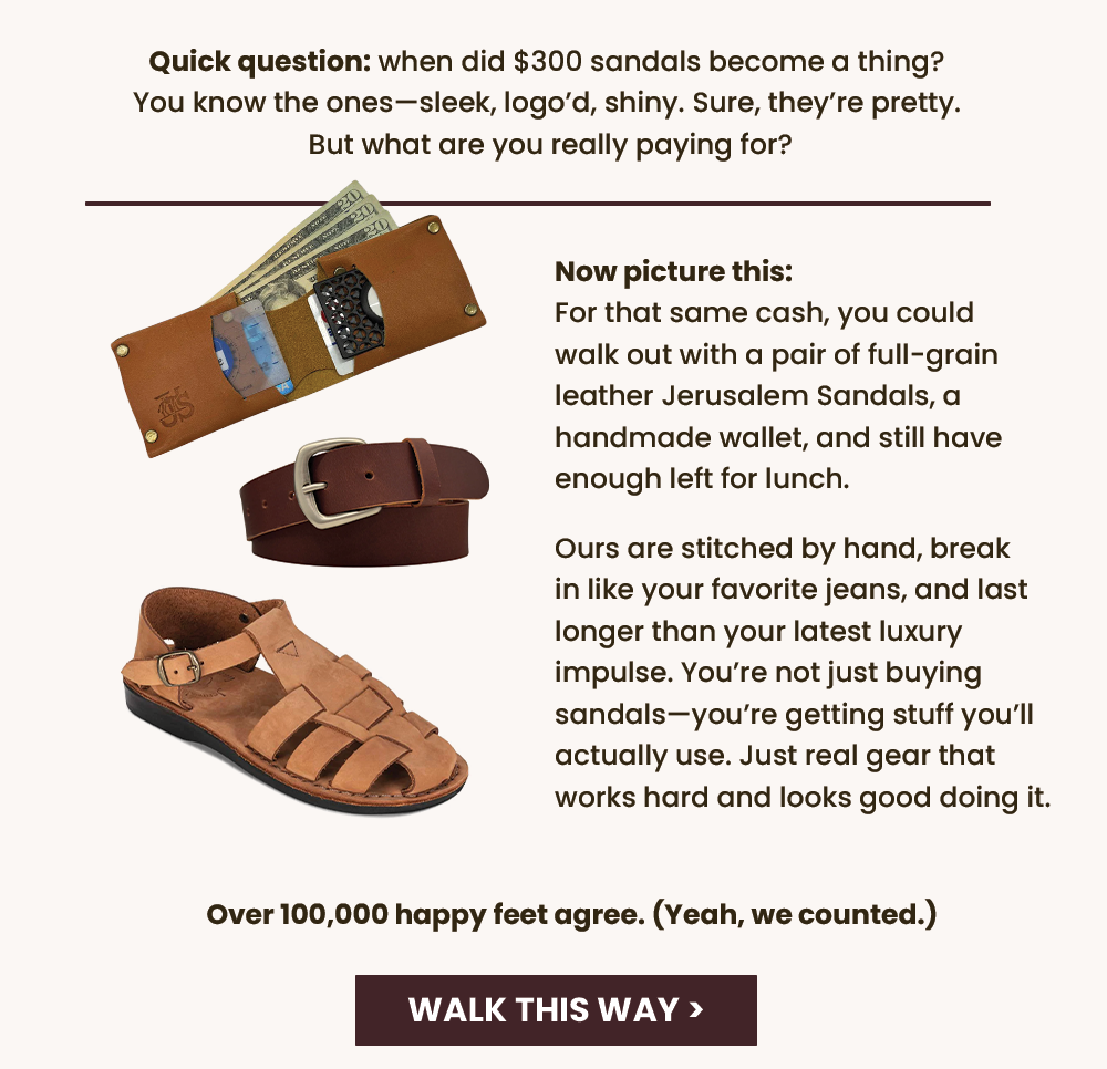 Quick question: when did $300 sandals become a thing? You know the ones—sleek, logo’d, shiny. Sure, they’re pretty. But what are you really paying for?
