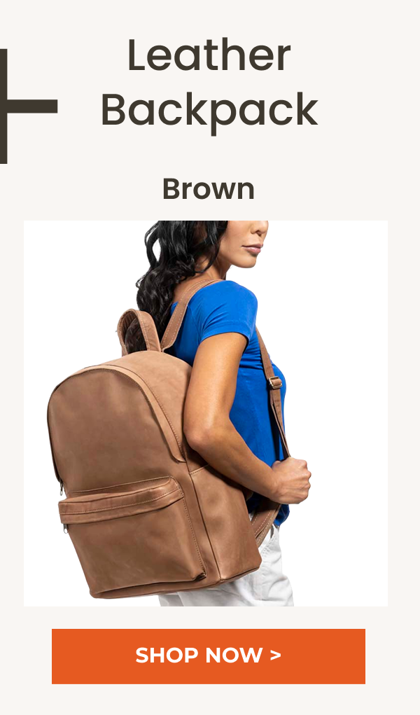 Leather Backpack