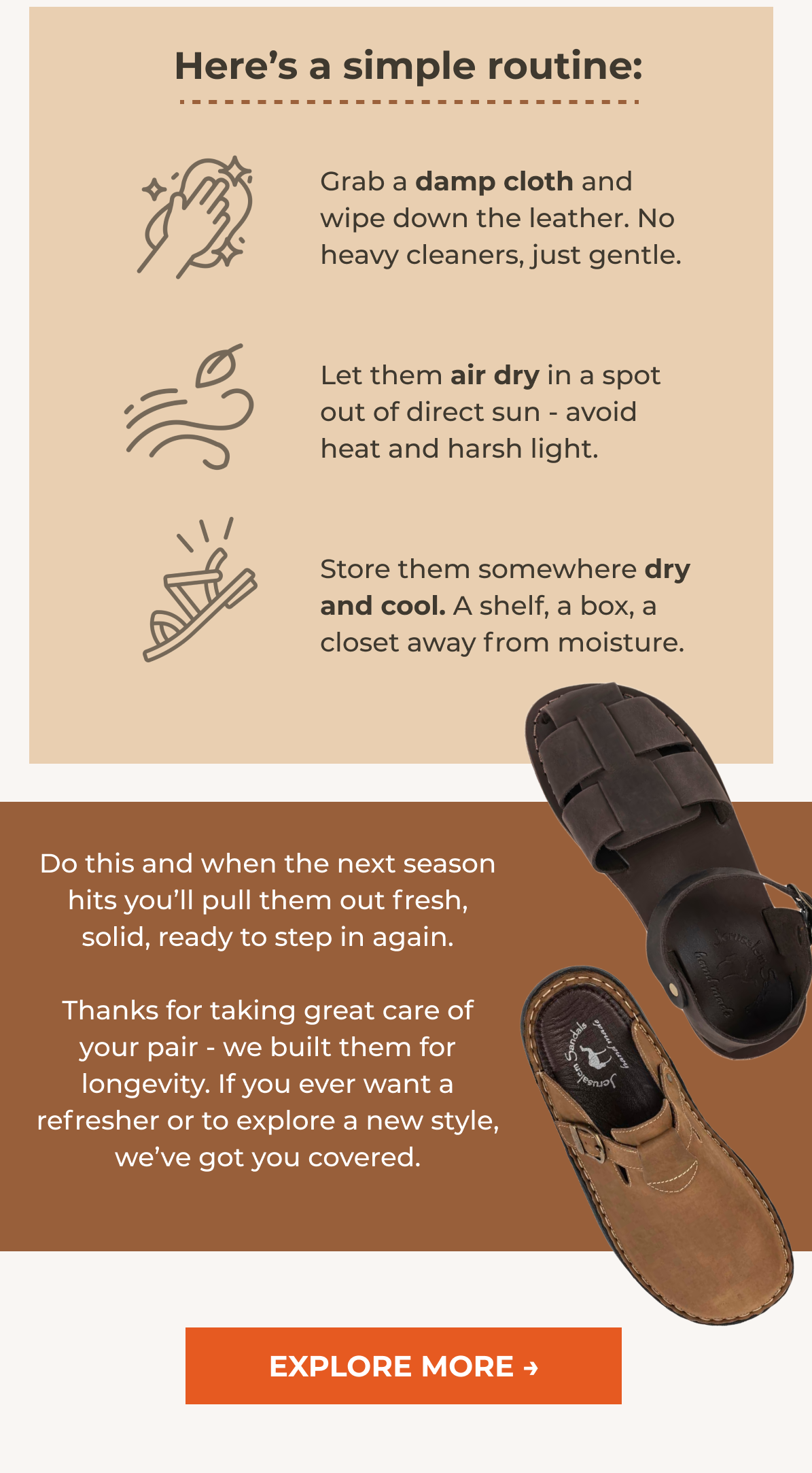 Here’s a simple routine: