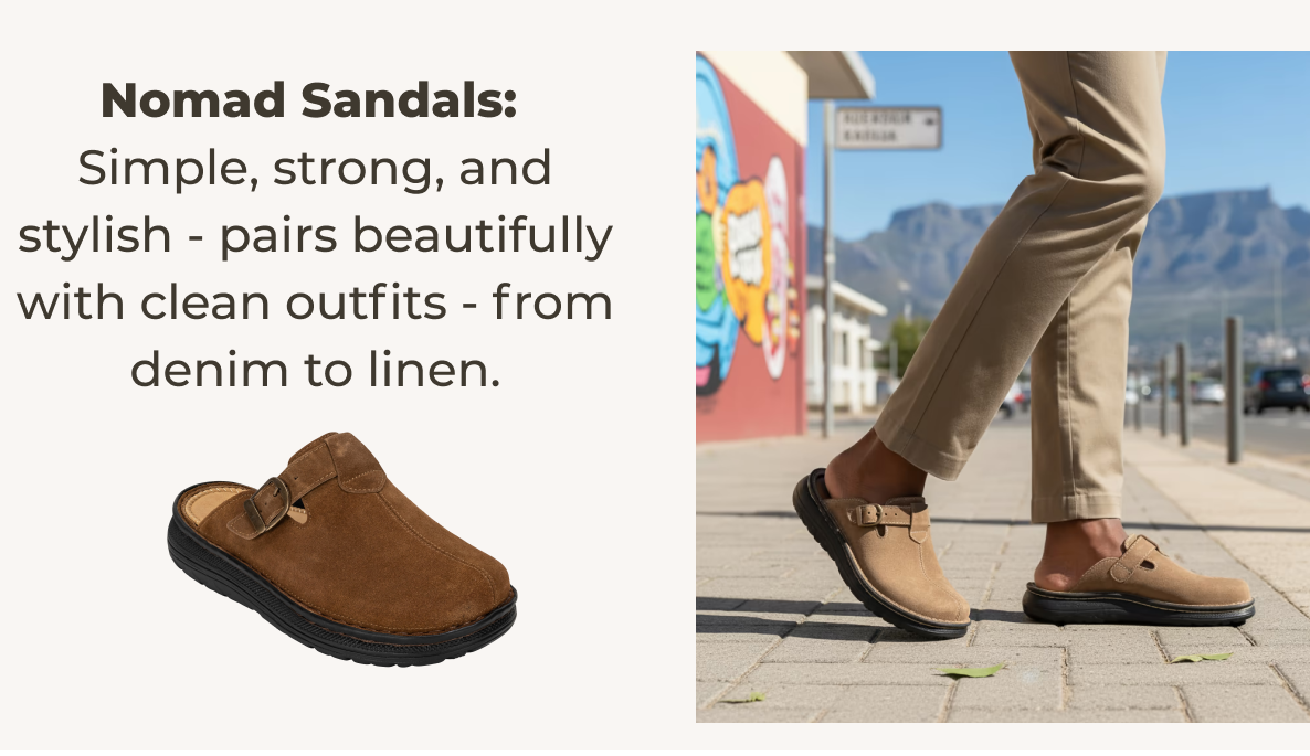 Nomad Sandals: 