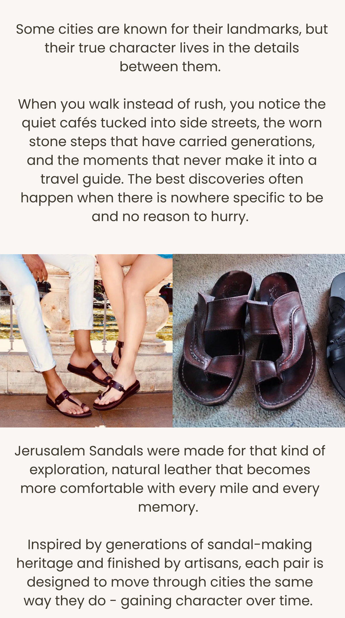 JERUSALEM SANDALS