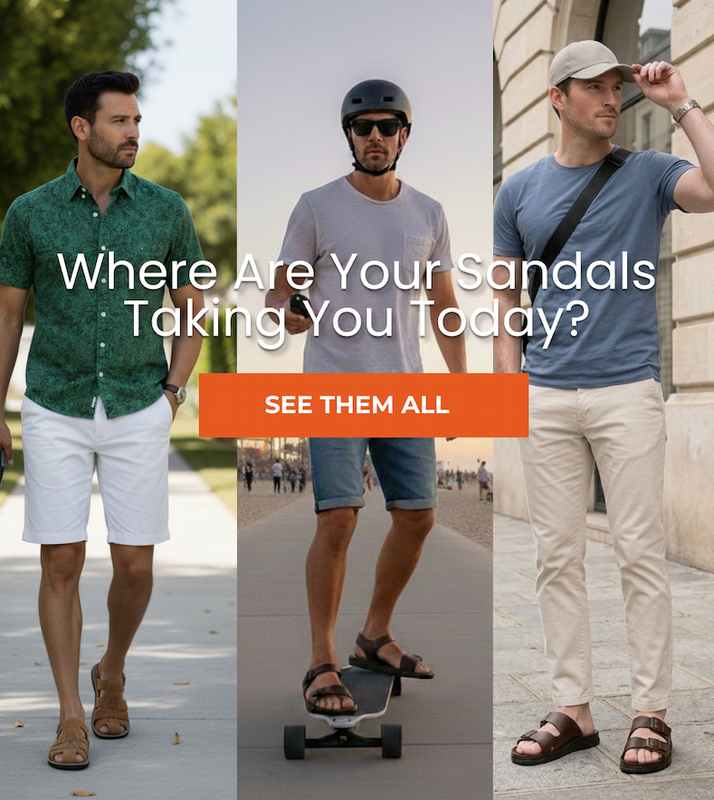 Where Are Your Sandals Taking You Today?