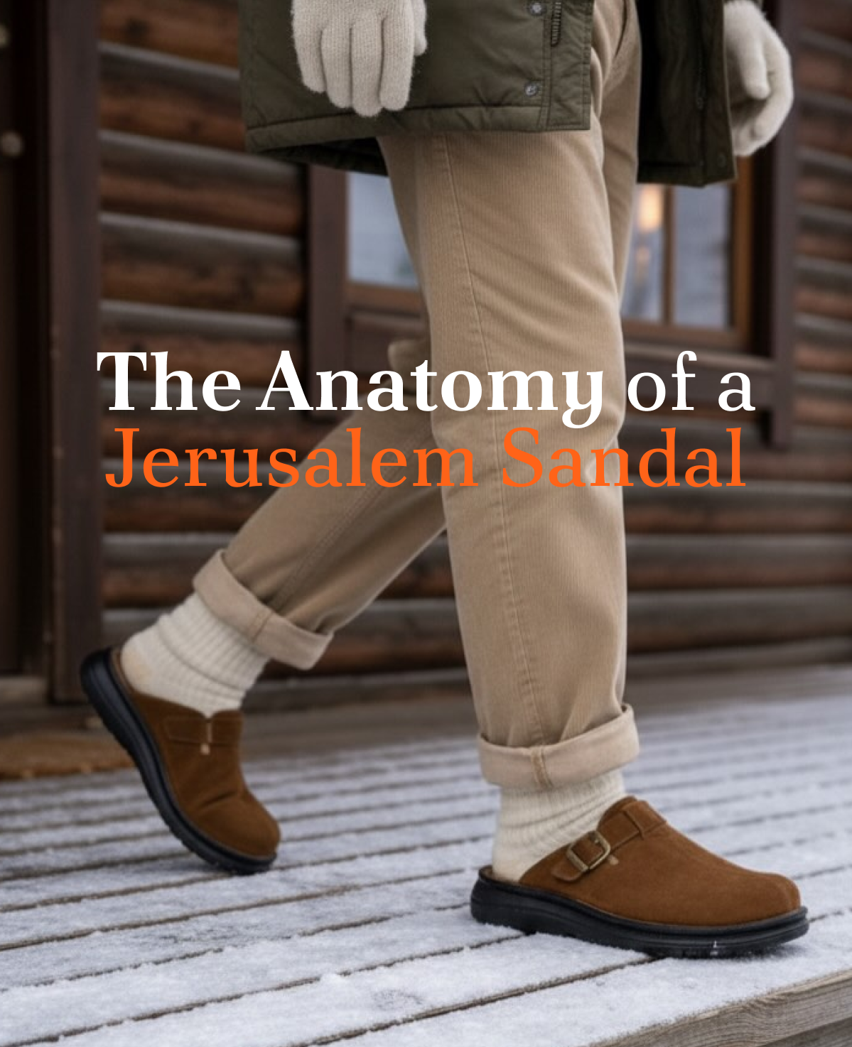 THE ANATOMY OF A JERUSALEM SANDAL