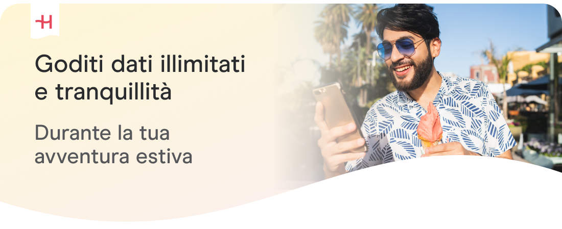 Non perdere questa occasione! Goditi internet ad alta velocità con l'eSIM di Holafly. 