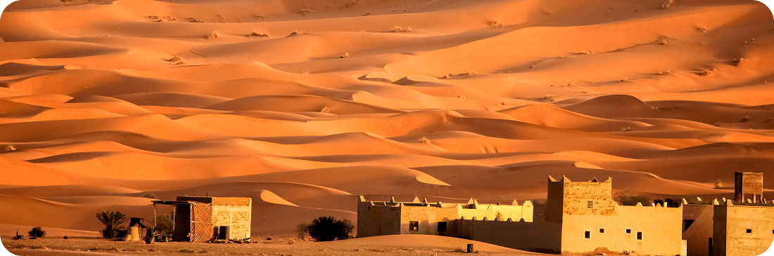 Dune autunnali a Merzouga