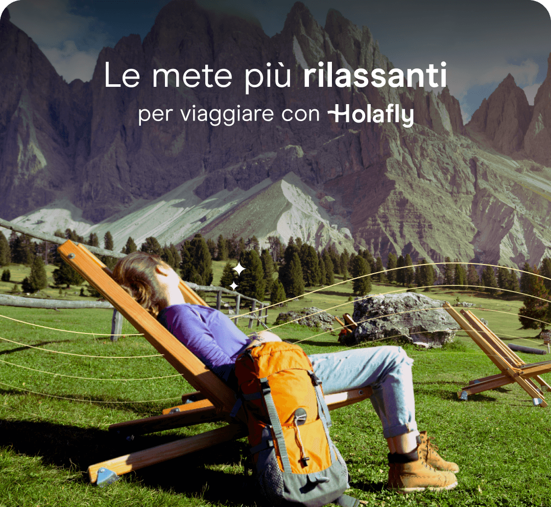 Le mete più rilassanti per viaggiare con Holafly