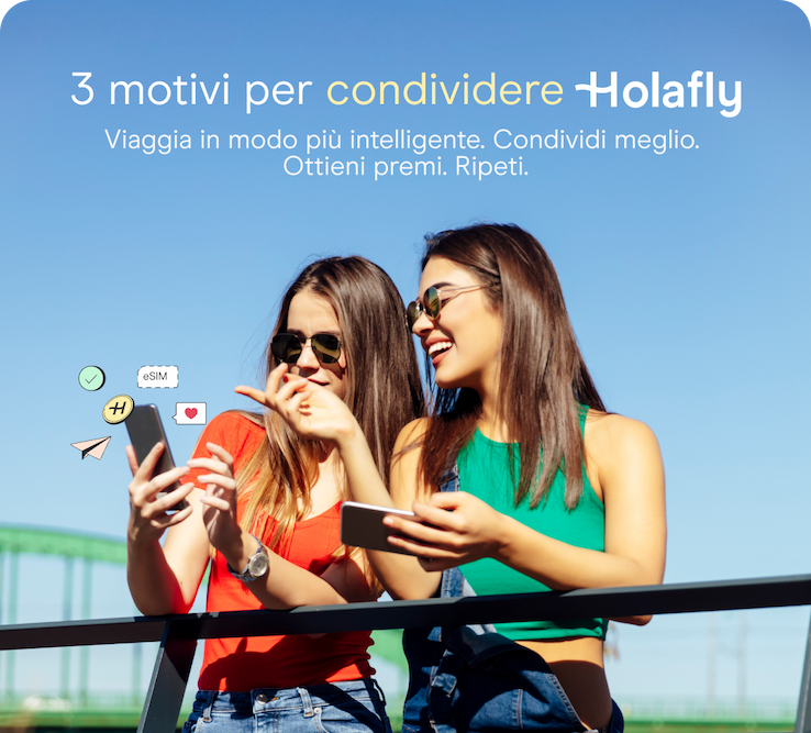 3 motivi per condividere Holafly.