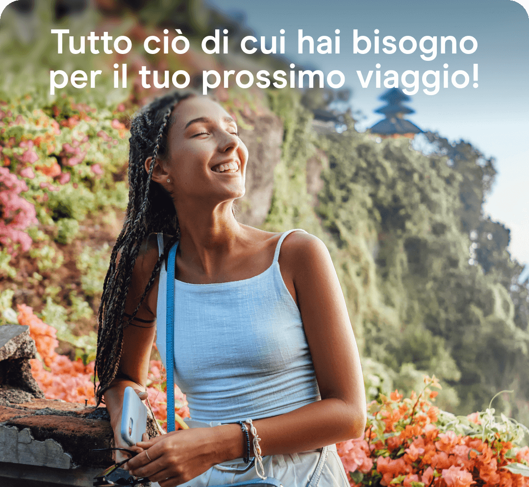 Tutto ciò di cui hai bisogno per il tuo prossimo viaggio!