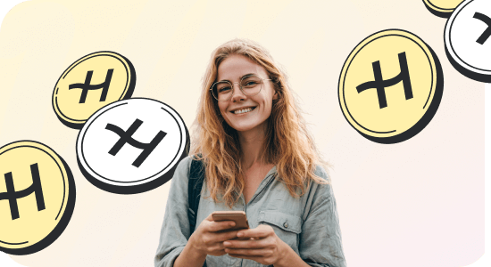Controlla i tuoi HolaCoins direttamente dal tuo telefono.