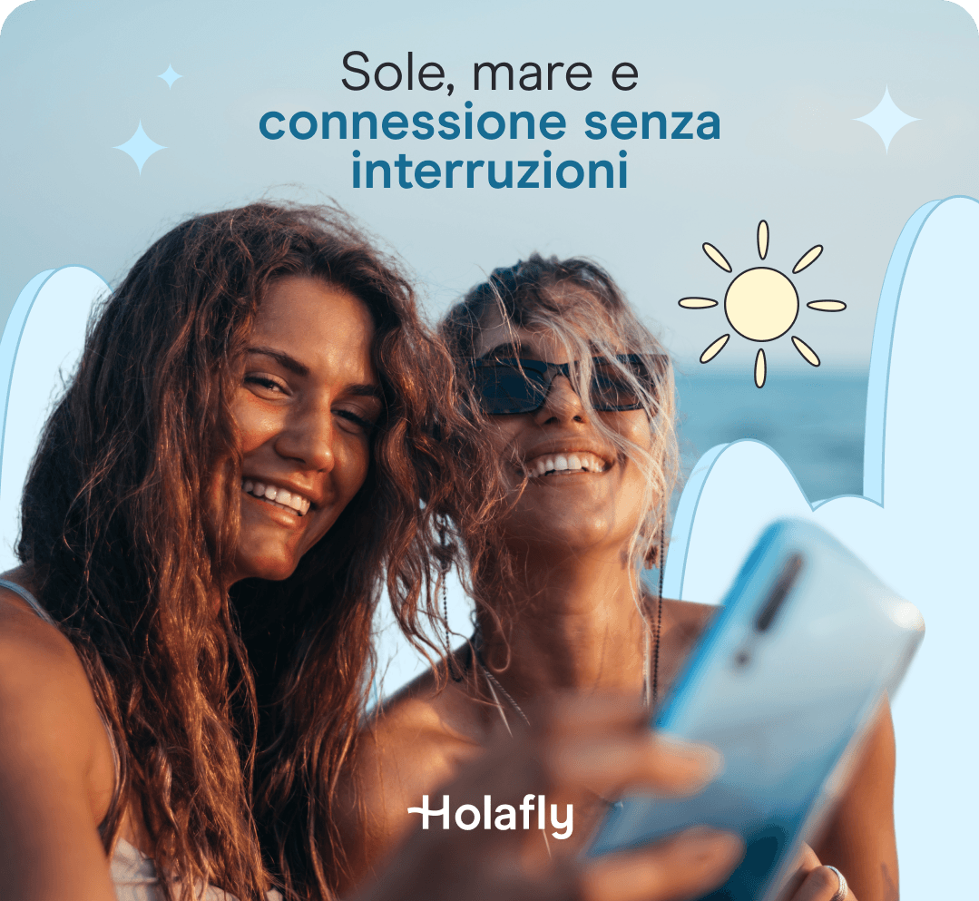 Sole, mare e connessione senza interruzioni