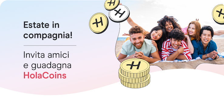 Quest'estate, grandi risparmi se viaggi con gli amici – con Holafly.