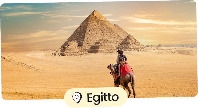 La tua eSIM Holafly ti accompagna nel tuo viaggio in Egitto.