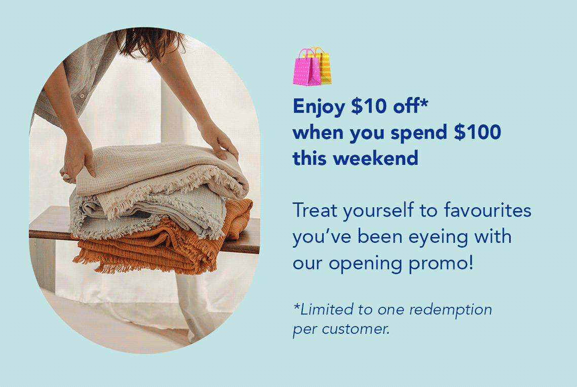 Now Open Sunday at Raffles City Sunday Bedding SG