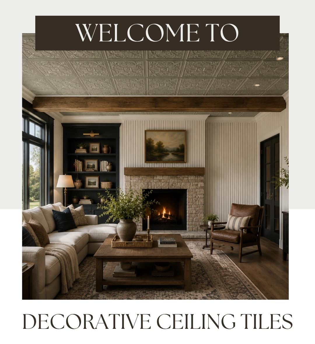 WELCOME TO DECORATIVE CEILING TILES