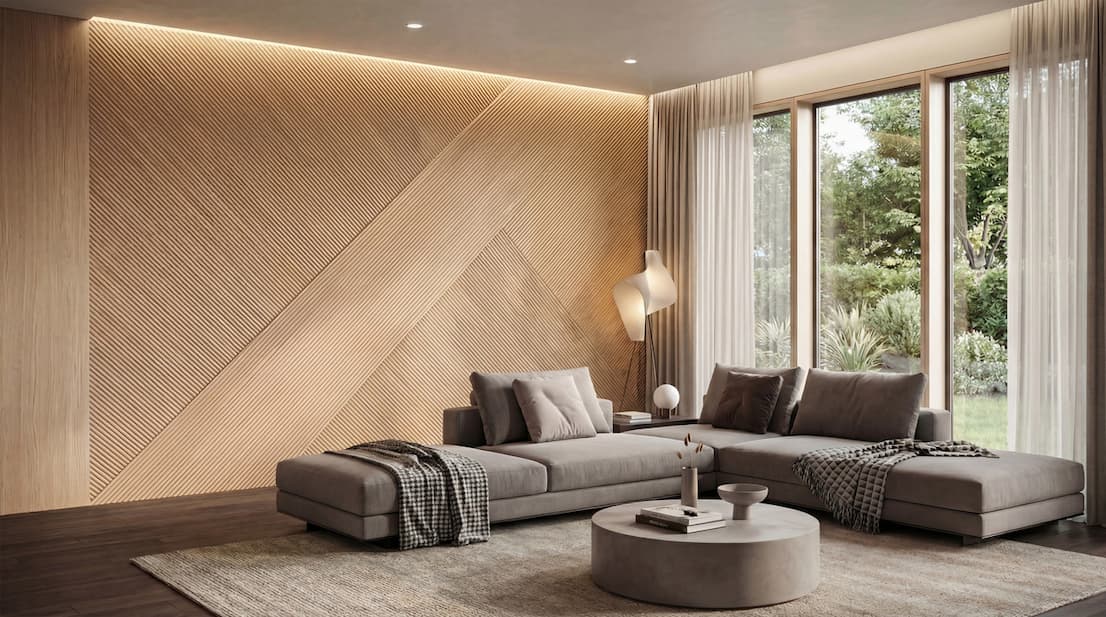 Contour Slim Wood Wall Panels 