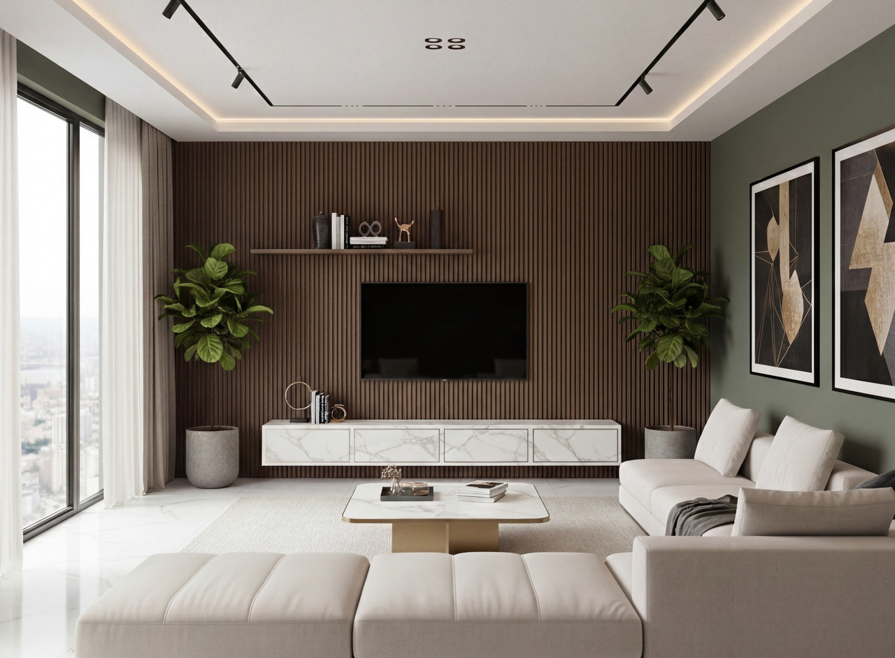 Countour Slim Wood Wall Panels 