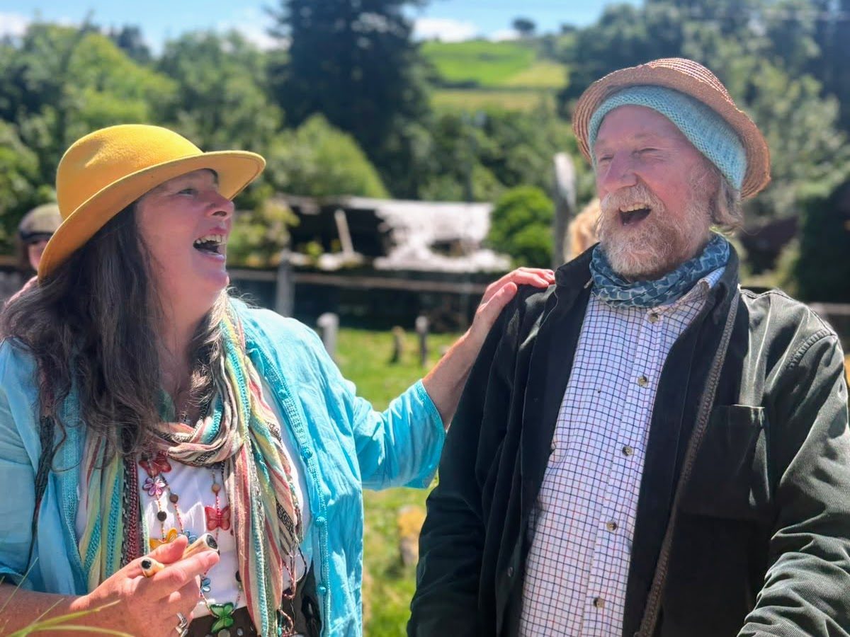 Laughter with an Irish storyteller on the Wild Routes tour