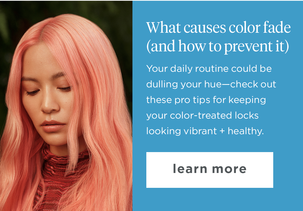 Your routine for preserving color Briogeo