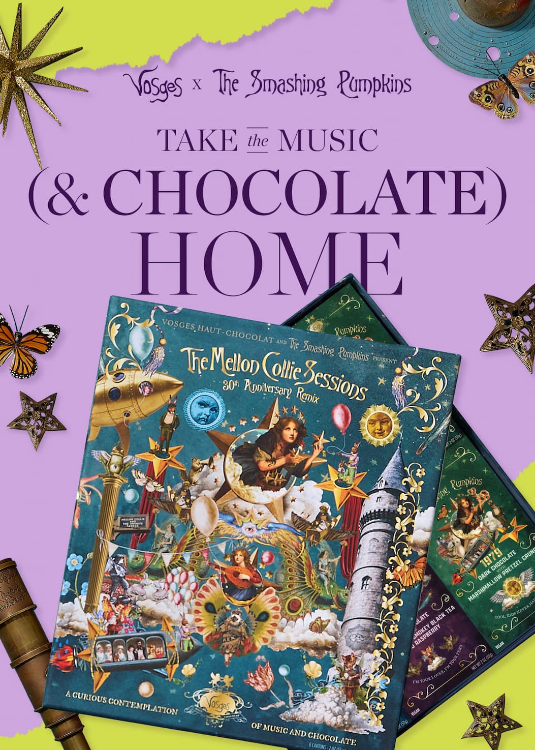 Vosges x The Smashing Pumpkins: Take the Music (and Chocolate) Home