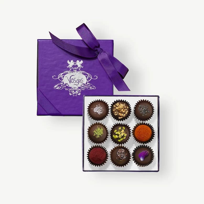 Dark Chocolate Truffles, 9 pieces