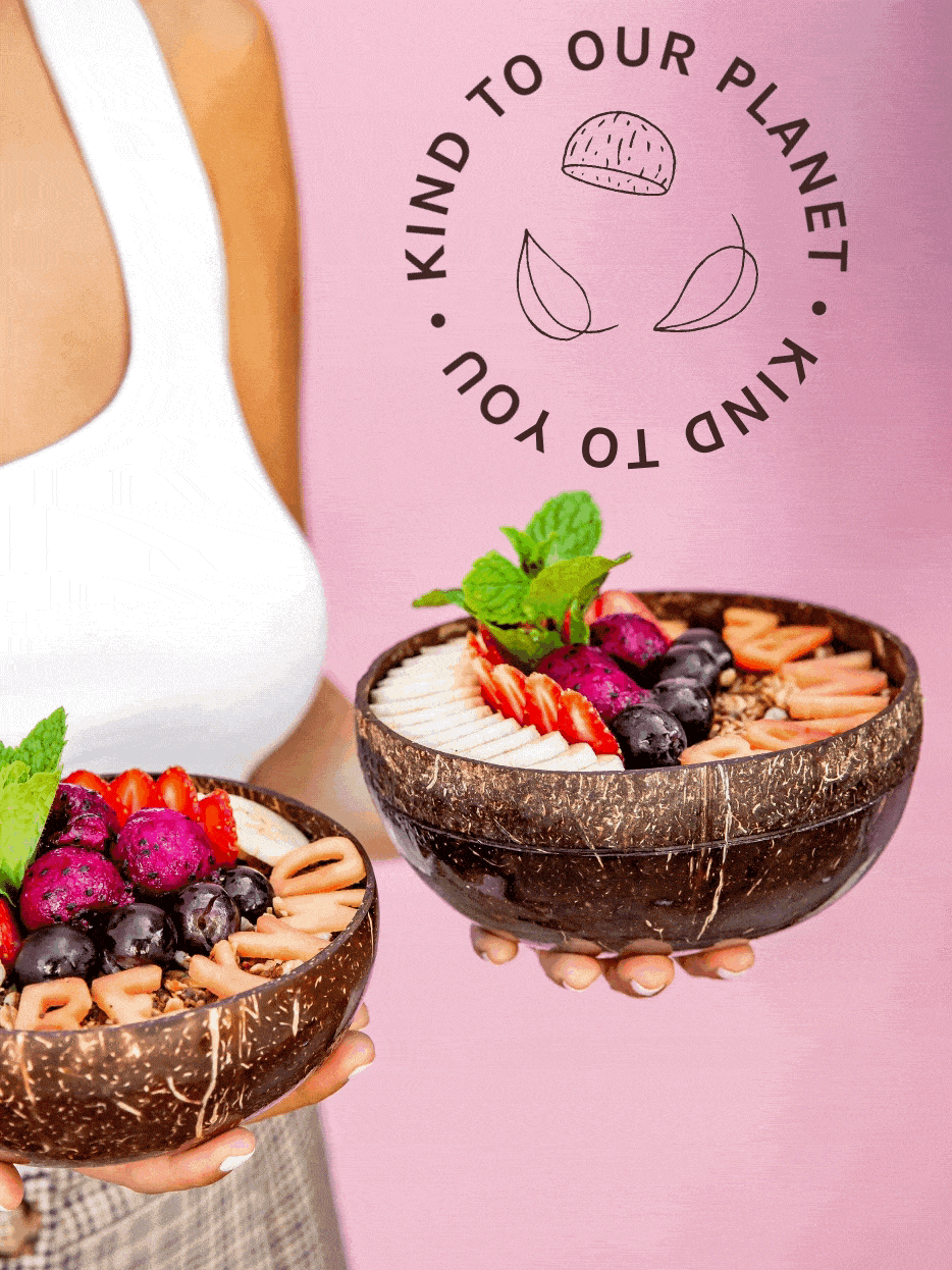 Make your meals matter... Coconut Bowls