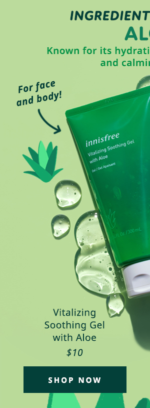 Ingredient Spotlight: Aloe - Innisfree US Email Archive