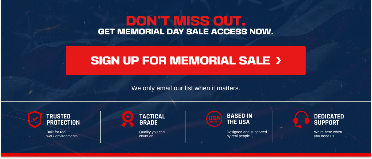 Sign up for Memorial Day 2026 BOGO FREE Promotion!