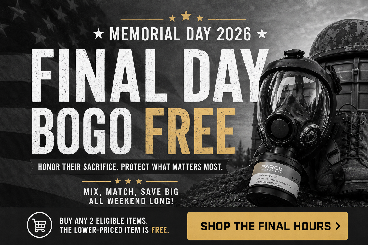 Shop the final hours of the BOGO Free sale today.  