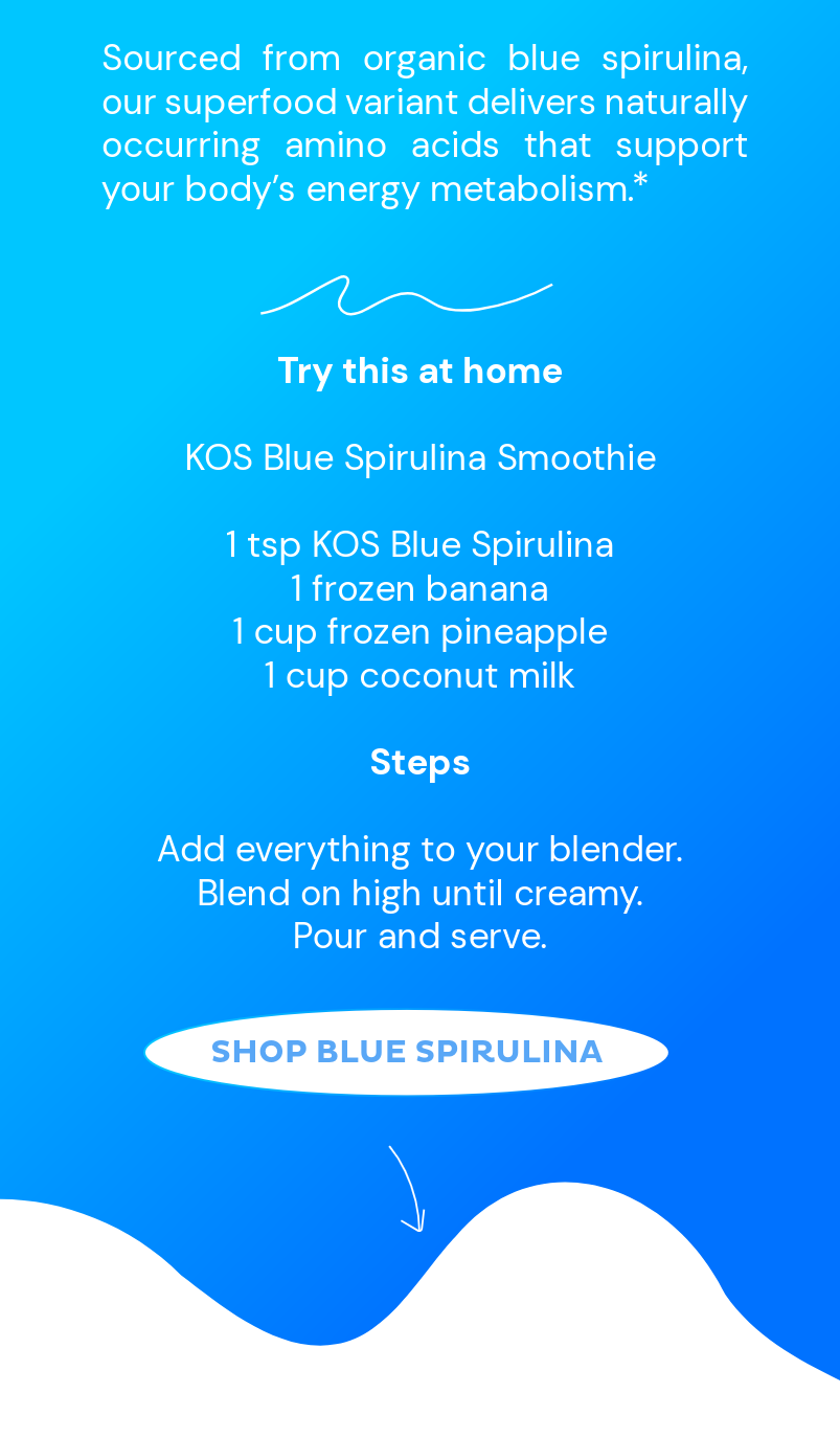 20% OFF Blue Spirulina
