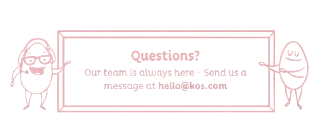 an image of a woman standing next to a sign with a question