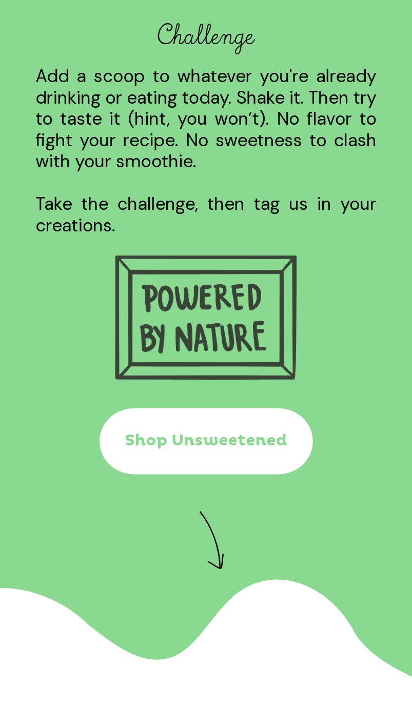unsweetened