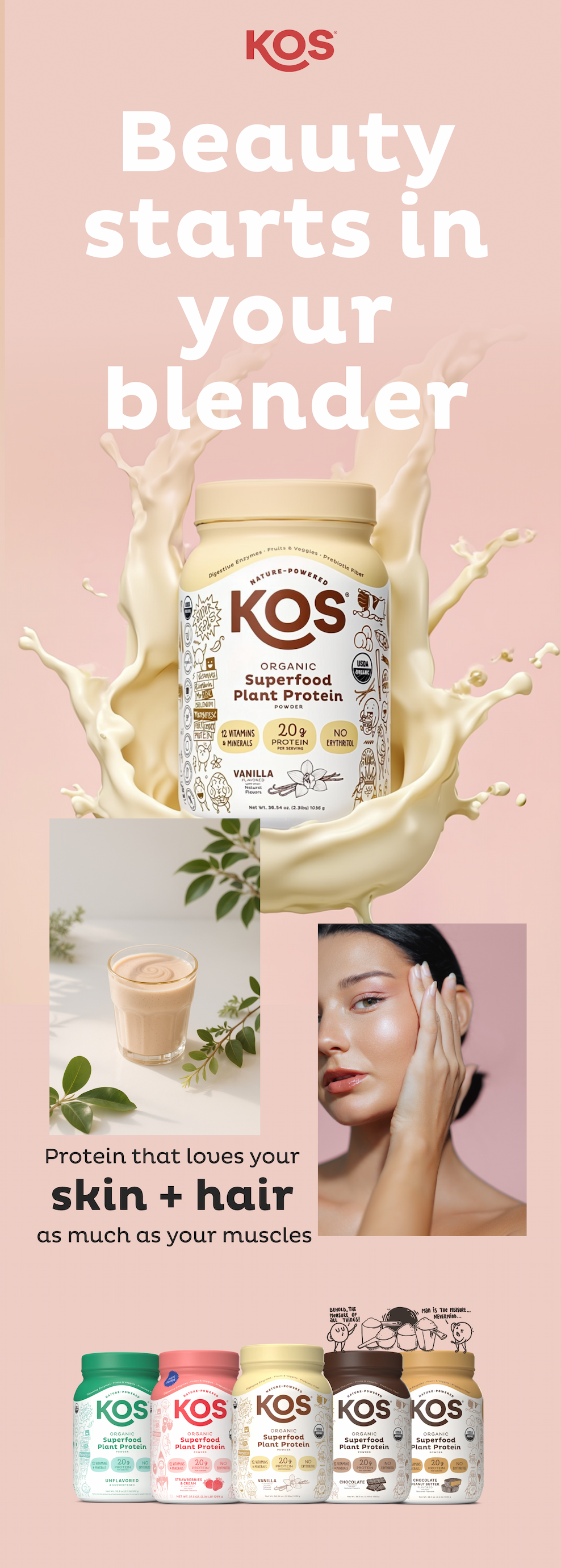 Protein that loves your skin and Hari