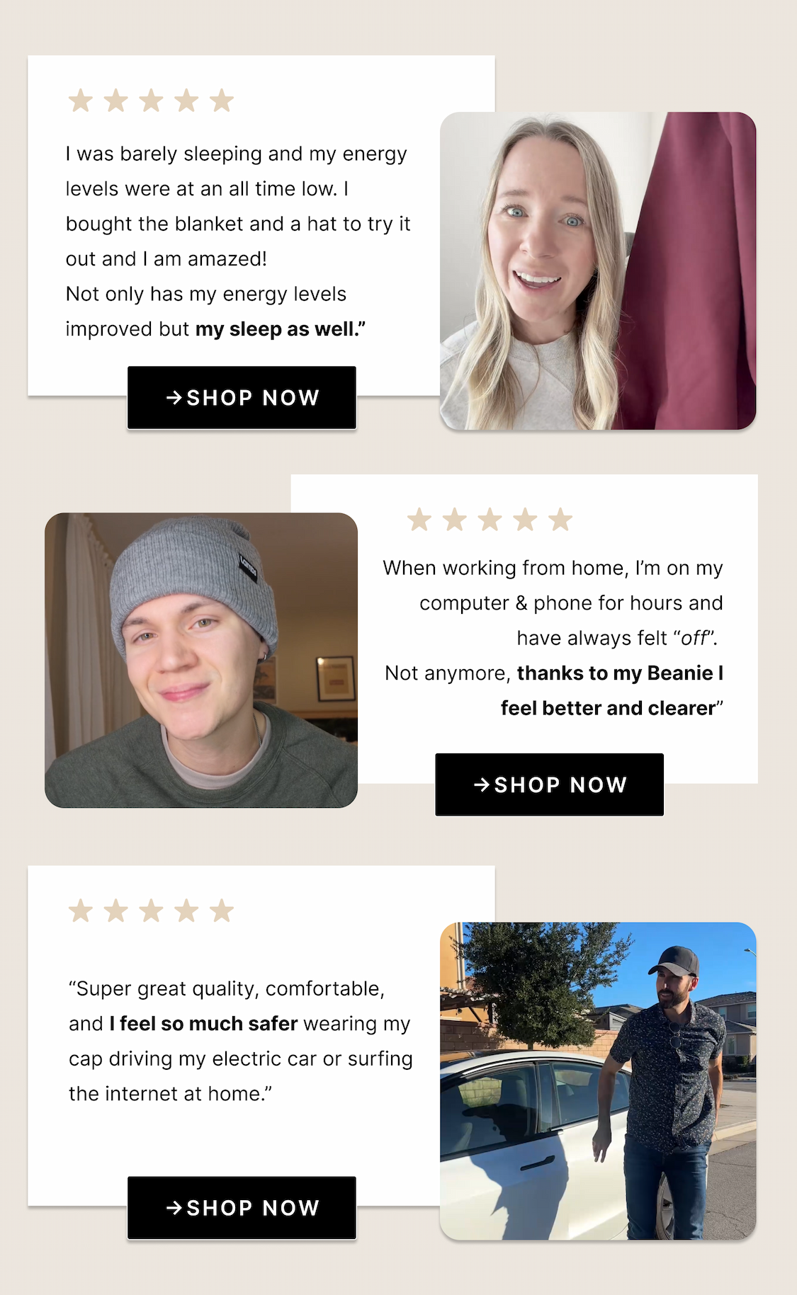 "Love it, wear it everyday, this stuff definitely helps. Definitely recommend."