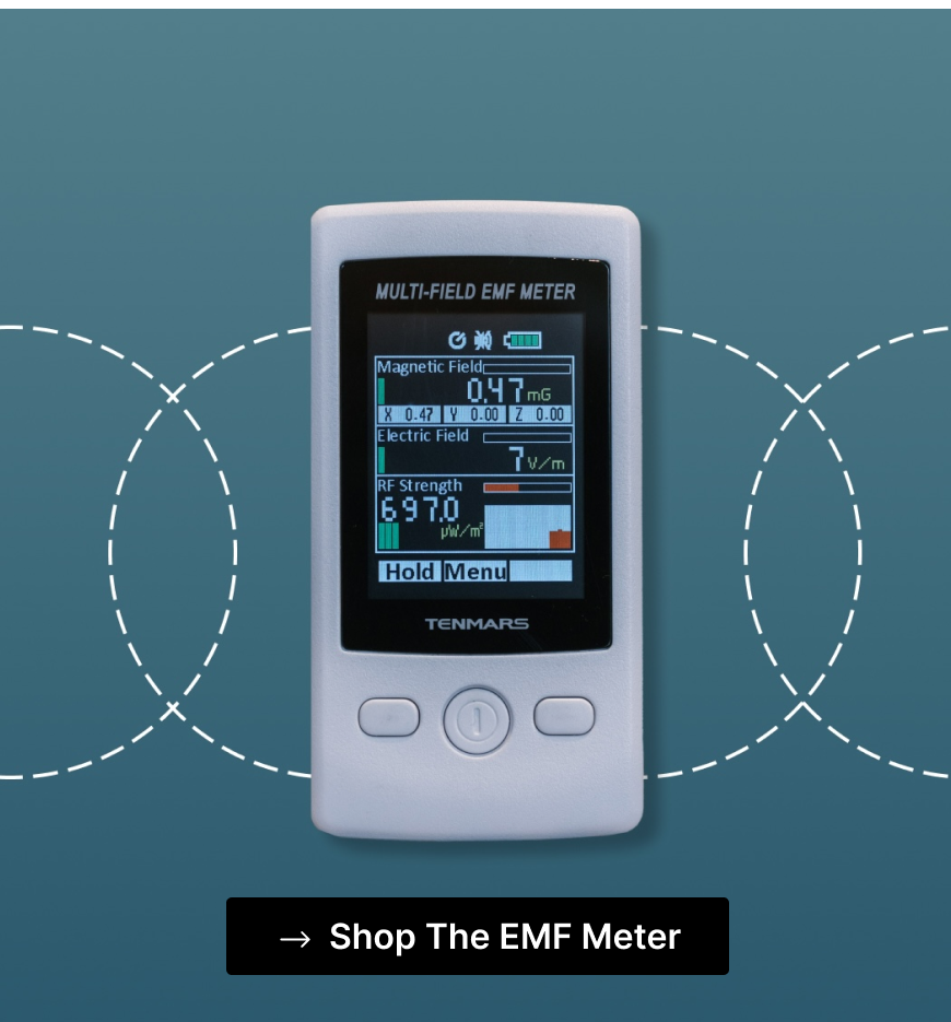 Finally see the invisible, harmful radiation in your home, your office or on the go: