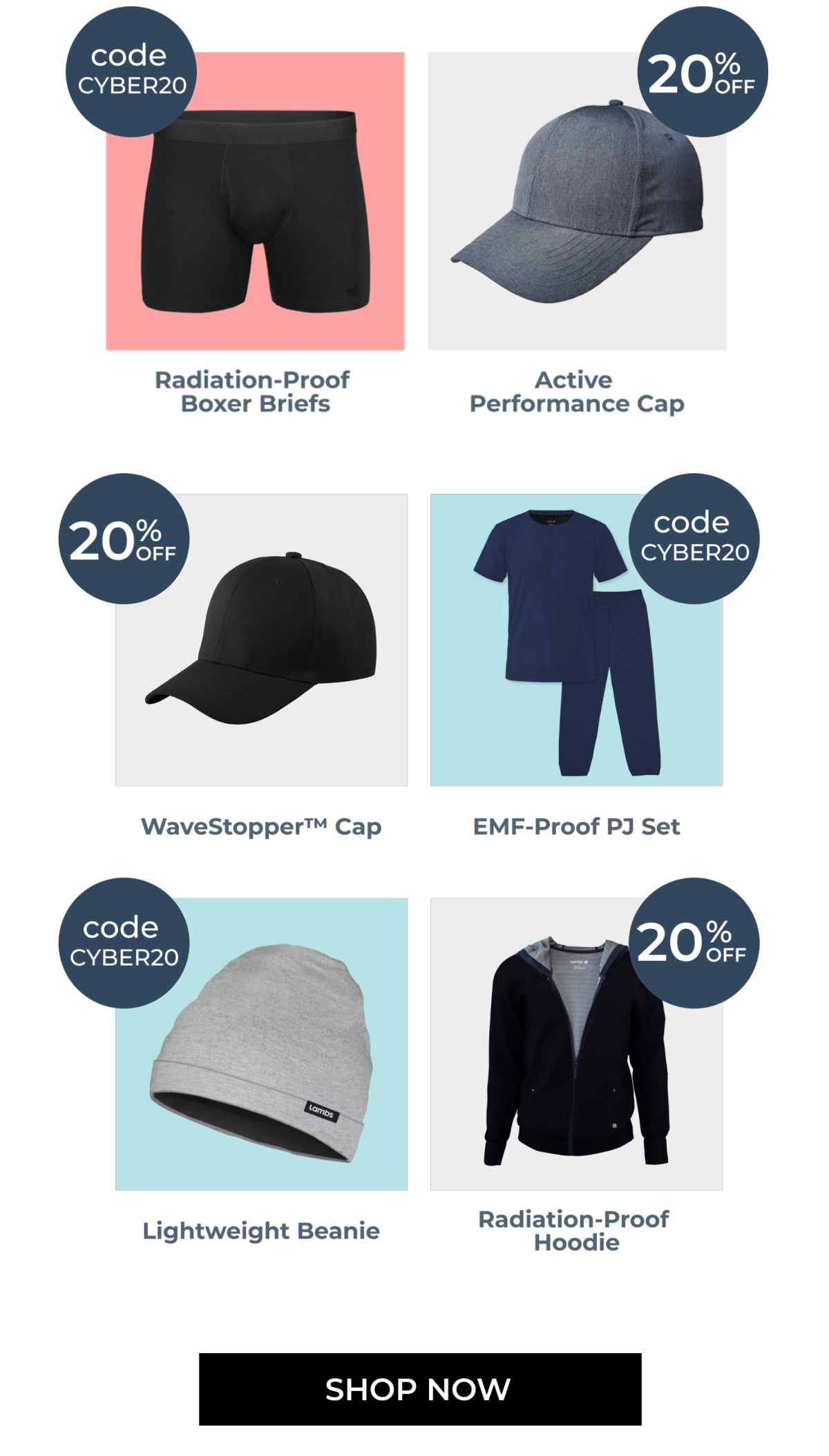 Just 20% off everything that protects your sleep, your nervous system, your focus, and your daily routine.