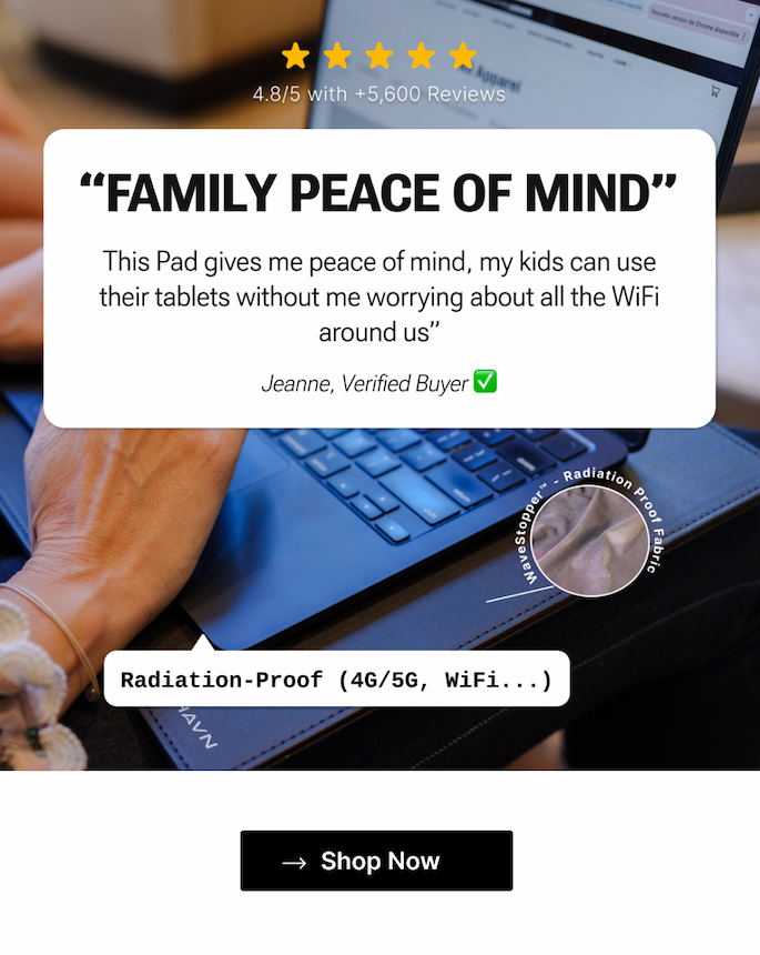 Ever feel your legs roasting under your laptop? This pad helps with that too. Four protective layers stop that heat from hitting your body, so you stay cooler and more comfortable.