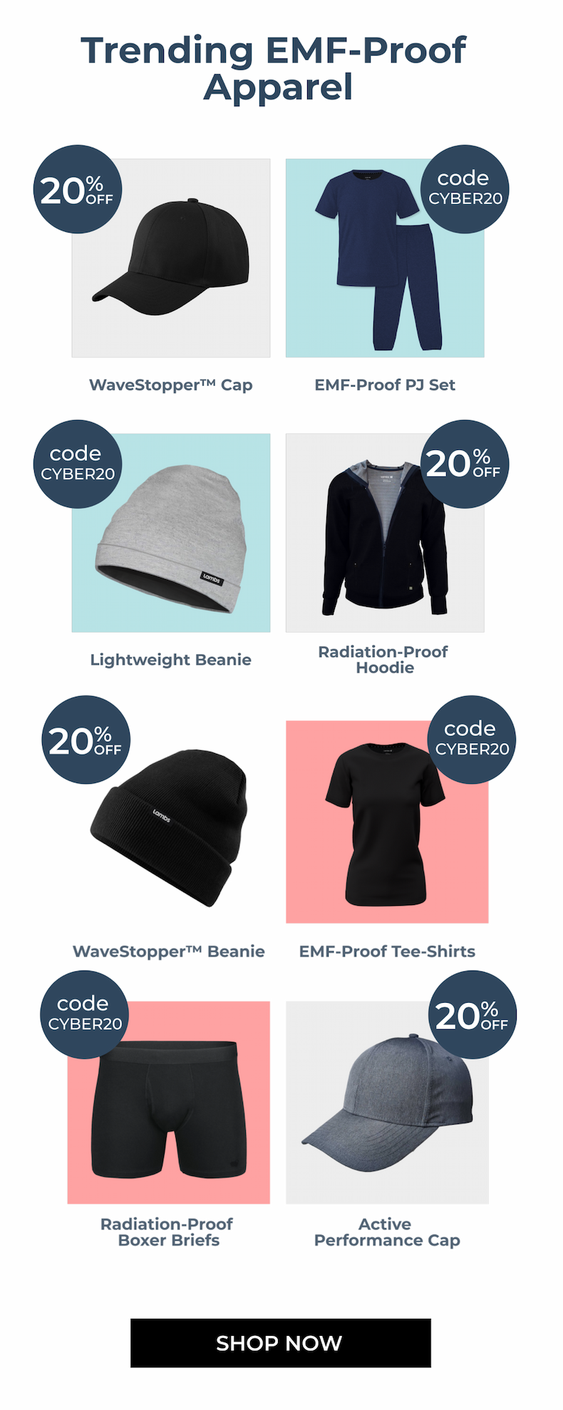 Blankets, beanies, caps, pads, tees, PJs — everything is moving fast.