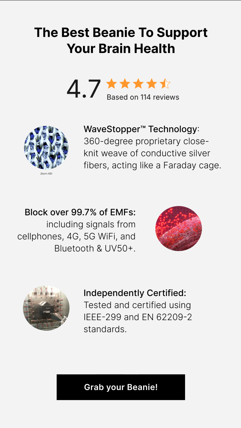  Supports cognition & mental clarity  Promotes better sleep quality