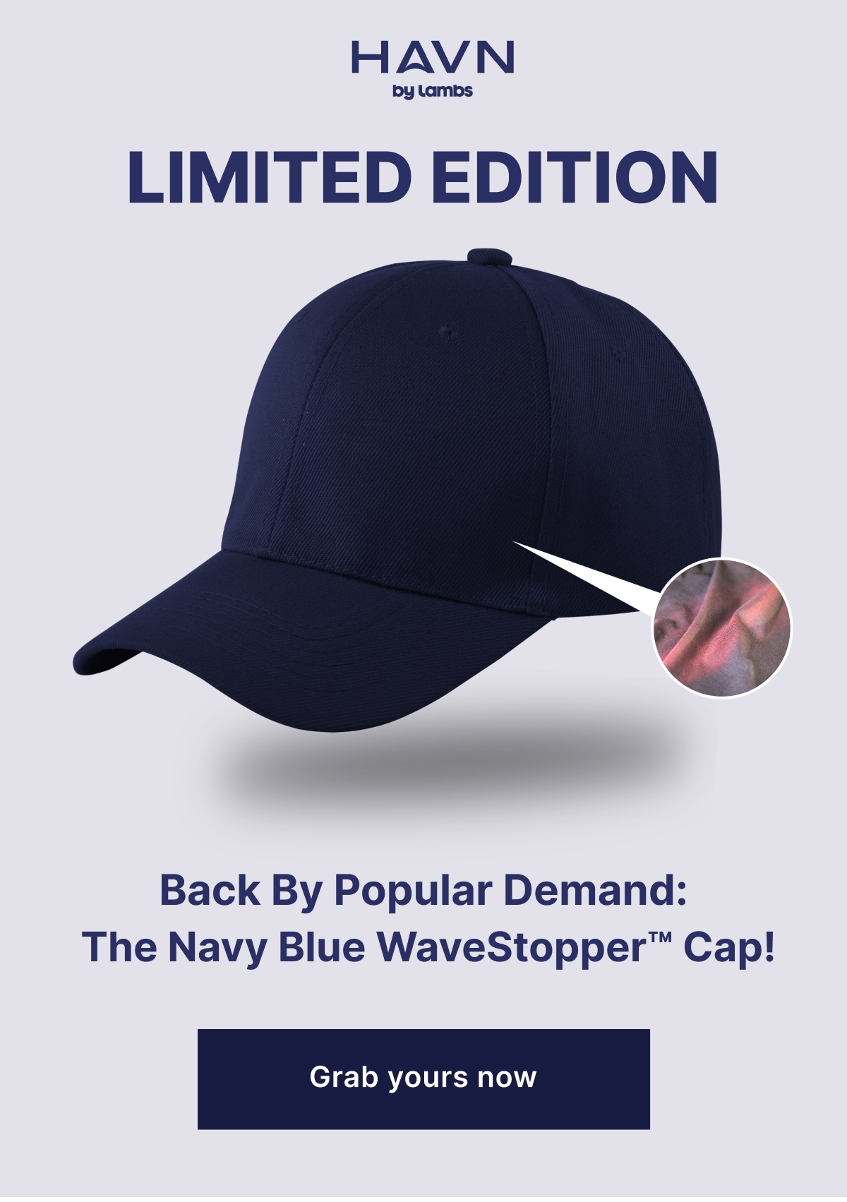 Navy Blue Cap