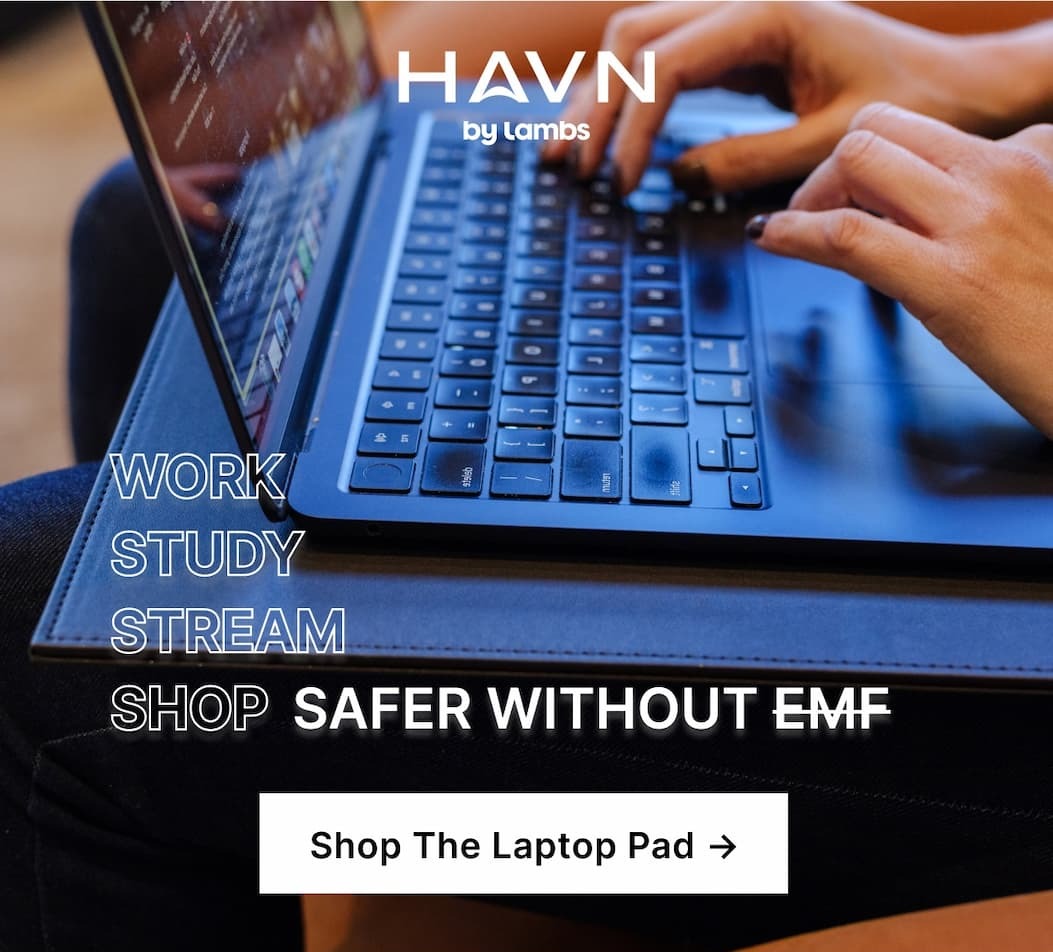 your everyday  EMF + HEAT shield 