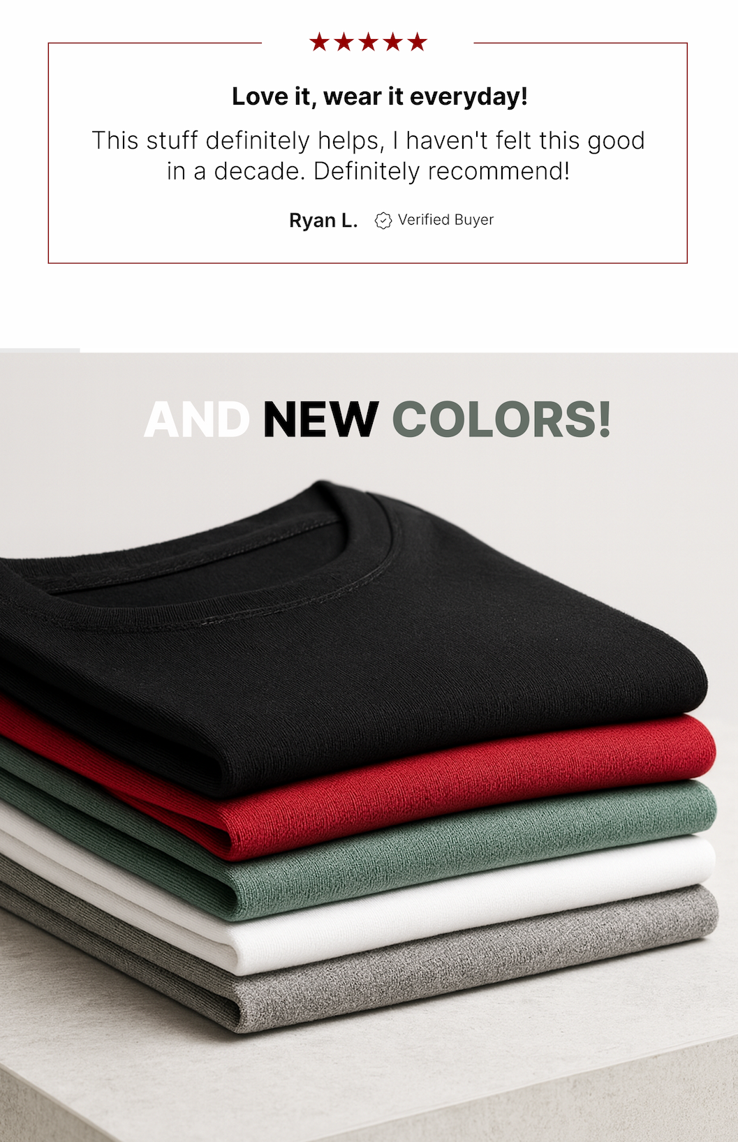 This stuff definitely helps, I haven't felt this good in a decade. Definitely recommend!